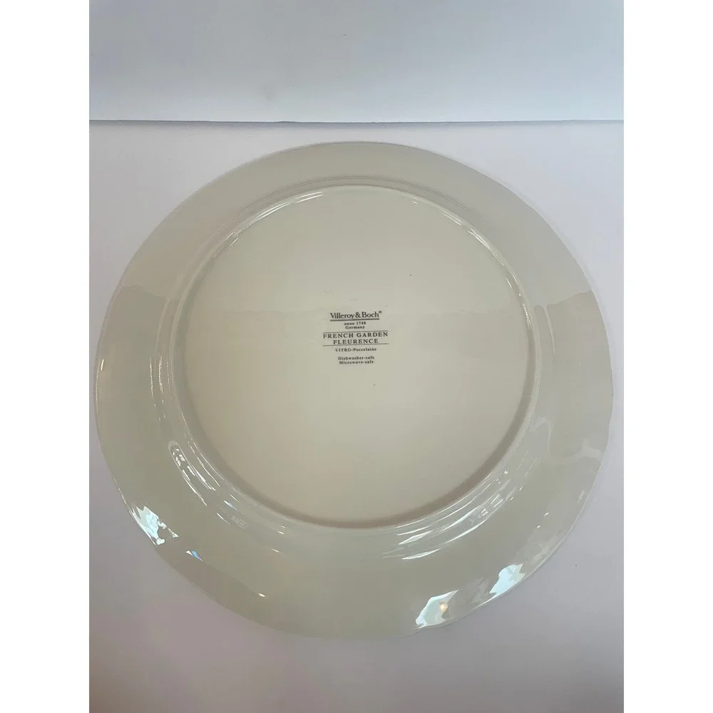 Villeroy & Boch French Garden Fleurence Chop Plate Round Platter 12.25